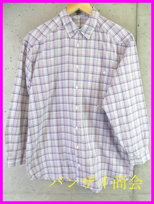 【送料300円可】5001b7◆良品◆Mademoiselle NON NON マドモアゼルノンノン 長袖チェックシャツ/ニットセーター/ジャケット/Papas/パパス拍卖