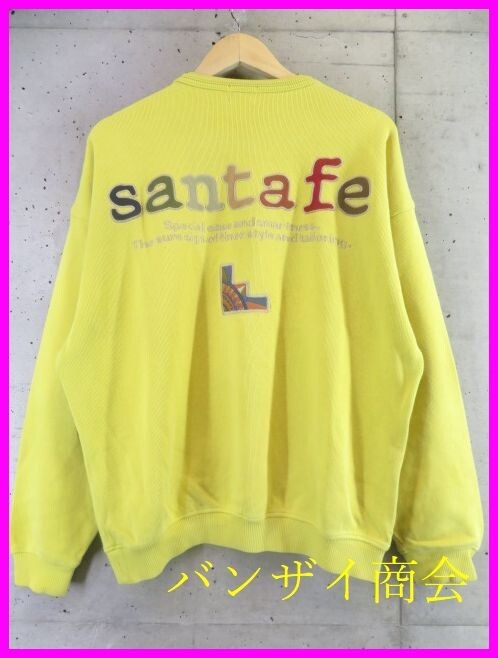 8001b18◆バックロゴ◆Santa Fe サンタフェ スウェットトレーナー 04/日本製/ジャケット/ニットセーター/パンツ/ポロシャツ/ゴルフ拍卖