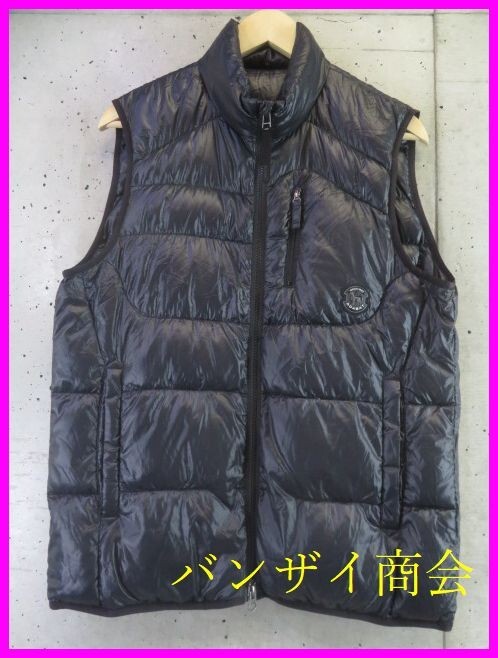 8001b11◆良品です◆軽量◆adabat アダバット ライトダウンベスト 46/ゴルフジャケット/ニットセーター/パンツ/ポロシャツ/ブルゾン 拍卖