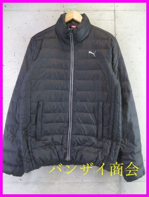 1101b7◆良品です◆軽量◆PUMA プーマ ライトダウンジャケット M/ゴルフ/ブルゾン/ウインドブレーカー/ベスト/コート/パンツ/ポロシャツ拍卖