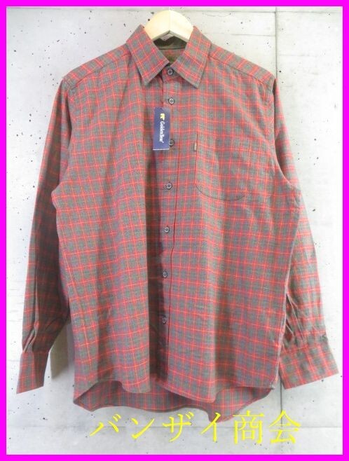 【送料300円可】2201b20◆新品です◆Golden Bear ゴールデンベアー 長袖チェックネルシャツ L/ジャケット/ブルゾン/ニットセーター/ゴルフ拍卖