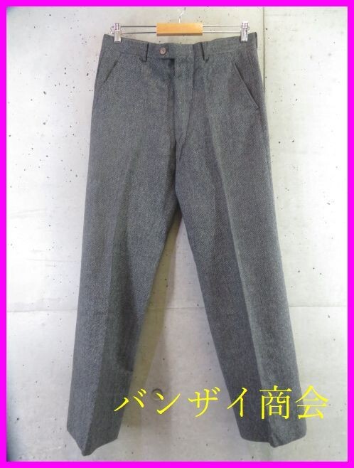 4201b20◆ヴィンテージ◆82cm◆Christian Dior クリスチャンディオール ウールスラックスパンツ/ジャケット/コート/スーツ/シャツ/古着拍卖