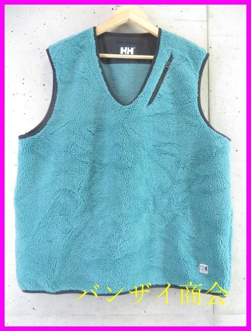 9201b1◆良品です◆HELLY-HANSEN ヘリーハンセン フリース ファイバーパイルベスト L/アウトドアジャケット/マウンテンパーカー/パンツ 拍卖