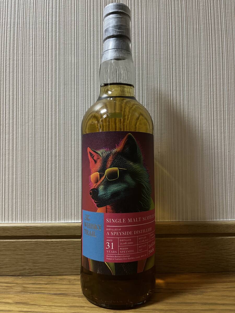 【シークレット スペイサイド 1990-2022 31年・ウイスキートレイル】141本限定・エリクサー ディスティラーズ・51.6%・700ml拍卖