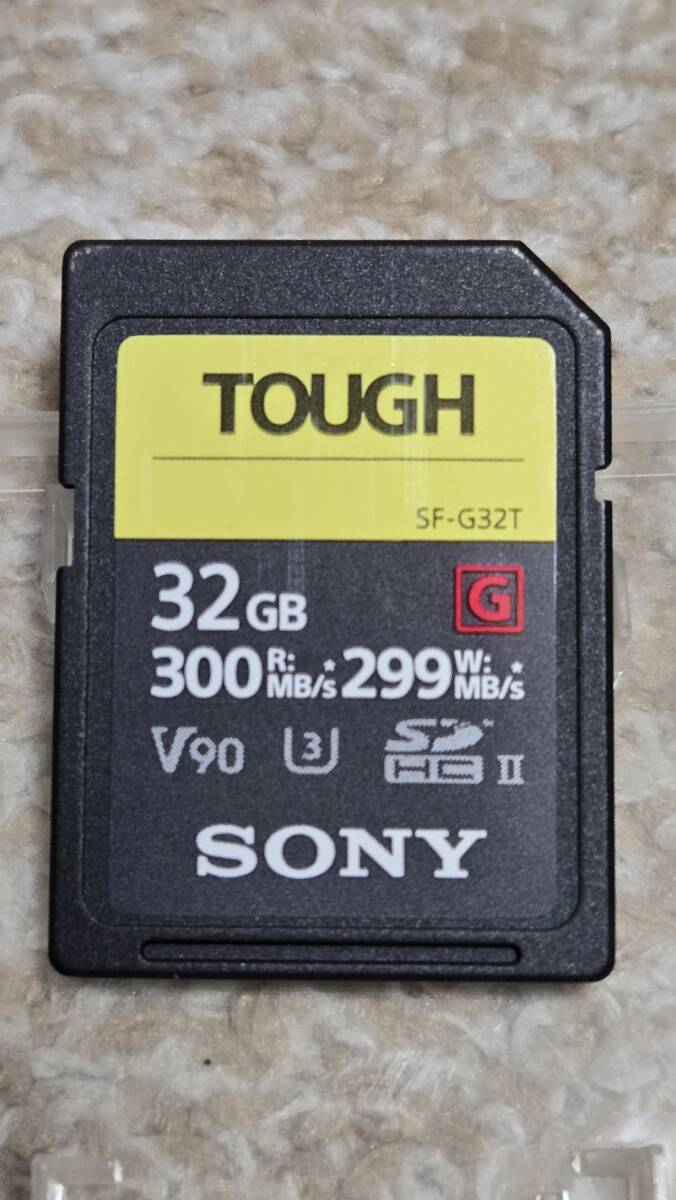 <美品>SONY SF-G32T 32GB SDカード拍卖