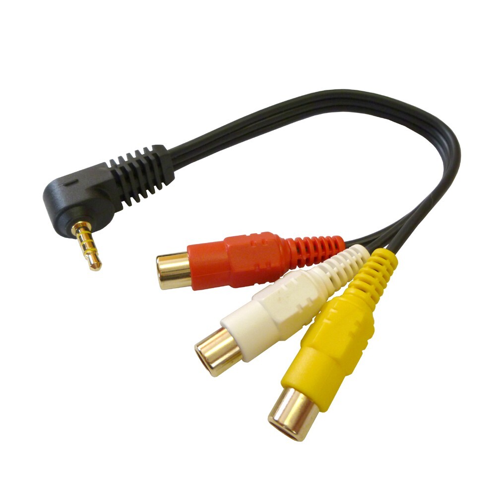 OMTP規格仕様 4極ミニプラグ3.5mm RCA変換ケーブル VM4036 爆買拍卖