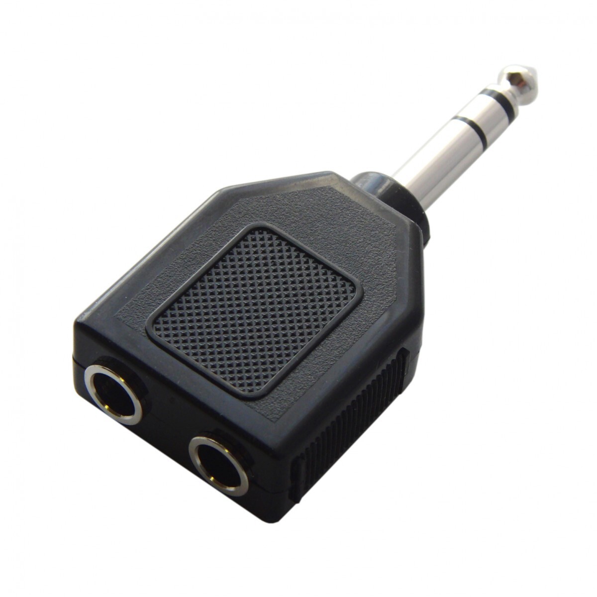 ステレオ 標準プラグ 6.3mm (オス) → ステレオ 標準ジャック 6.3mm (メス) ×2 分配プラグ PLG-B02 爆買拍卖