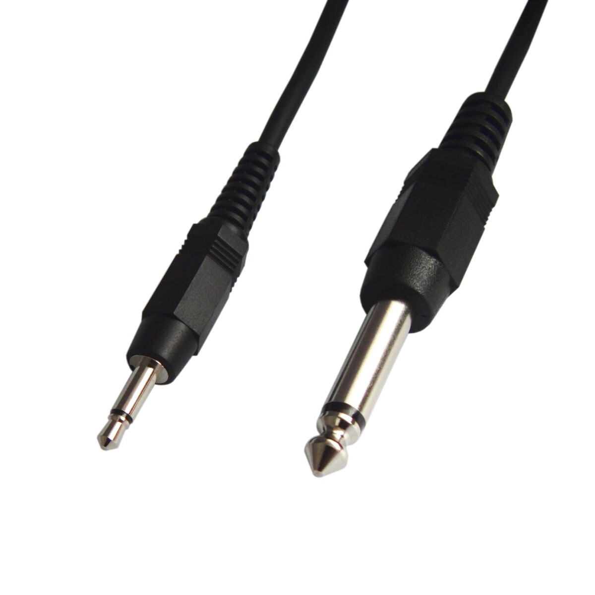 オーディオ変換ケーブル 3.5mm モノラルミニプラグ(オス) - 6.3mm モノラル標準プラグ(オス) 2m VM-MM-2m 爆買拍卖