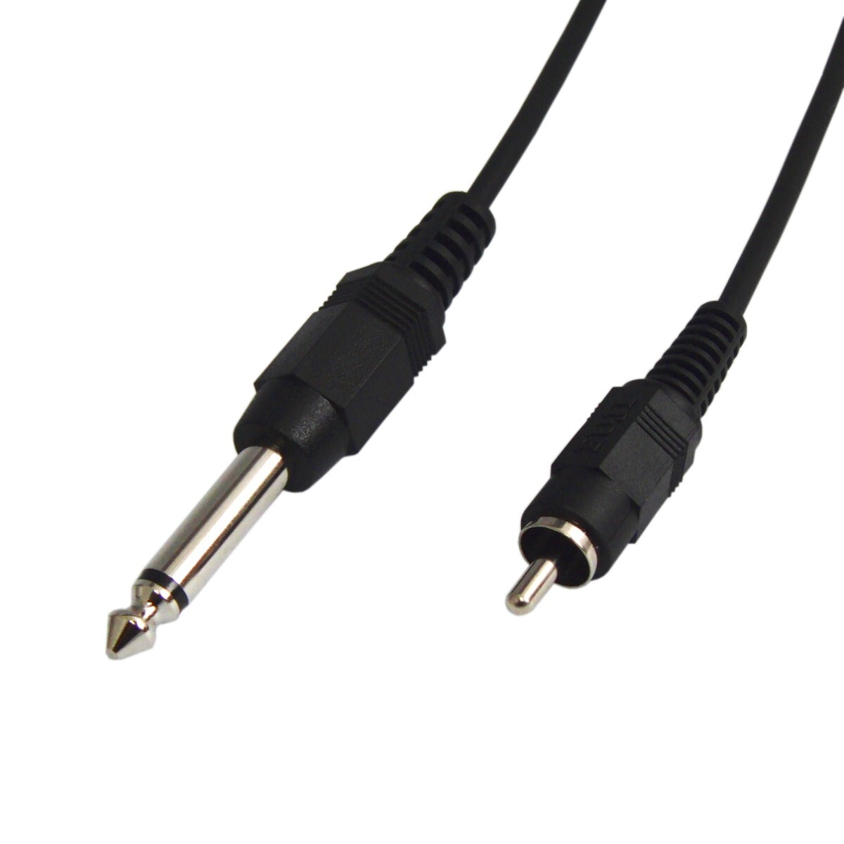 オーディオ変換ケーブル RCA ピンプラグ(オス) - 6.3mm モノラル標準プラグ(オス) 3m VM-RM-3m 爆買拍卖