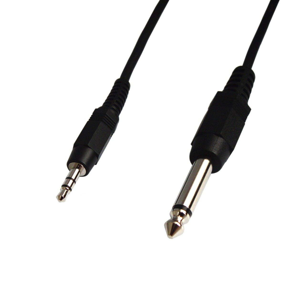 オーディオ変換ケーブル 3.5mm ステレオミニプラグ(オス) - 6.3mm モノラル標準プラグ(オス) 1m VM-MS3-1m 爆買拍卖