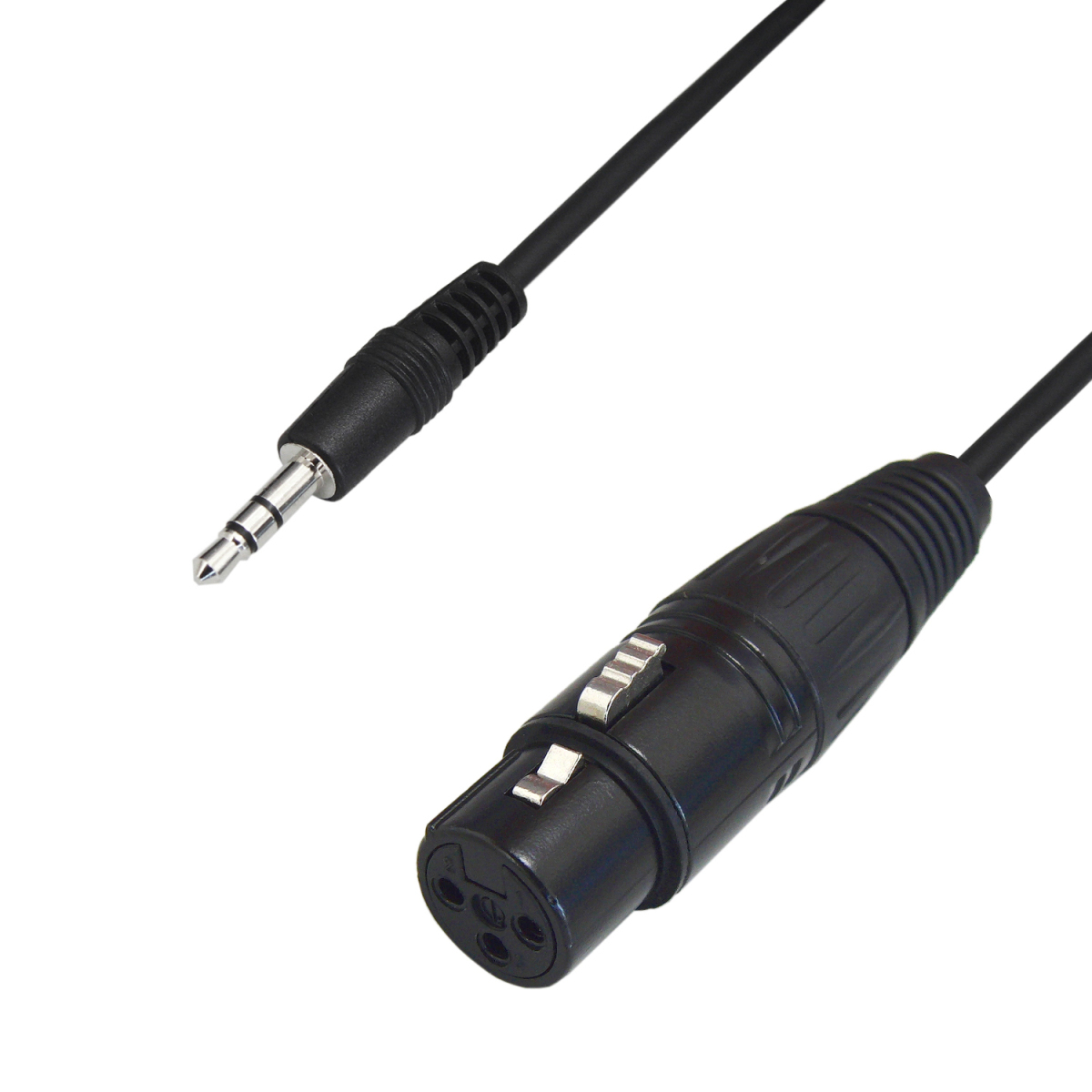 F-Factory 3.5mm TRS(3極)ミニプラグ (オス) - XLR(キャノンプラグ) (メス) 変換ケーブル 1.5m FNT-XT-73015S 爆買拍卖
