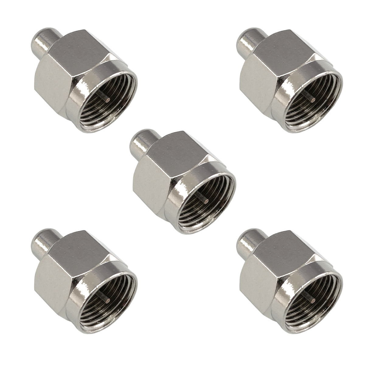 アンテナ ダミー抵抗(終端器)アンテナ分配器やF型空き端子の終端に 4K8K/BS/CS/地上デジタル対応 5個セット C-108拍卖