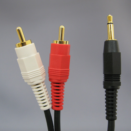 ミニプラグRCAピンプラグ変換ケーブル 1.5m FVC-322 爆買拍卖