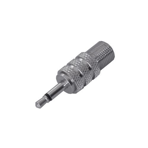 変換アダプタ F型プラグ → 3.5mm モノラル ミニプラグ(2極) 変換プラグ AD-321 爆買拍卖