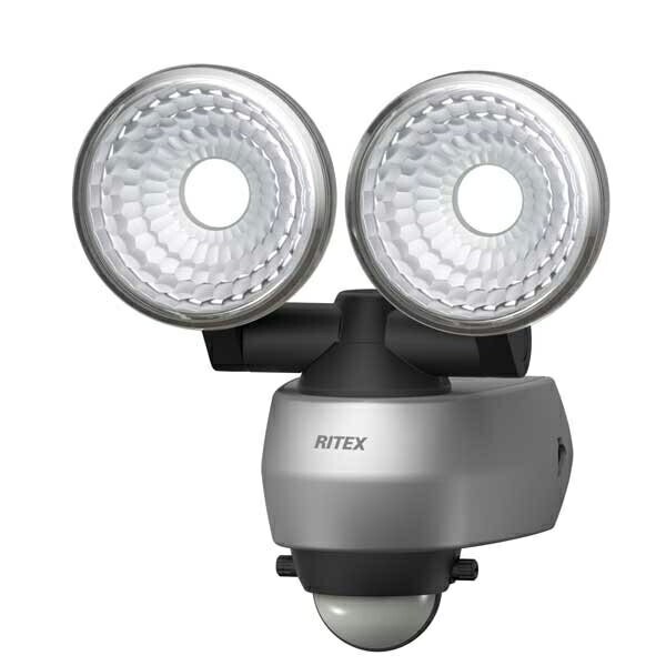 ライテックス RITEX ねらって照らすスタンダード機 7.5W×2灯 LEDセンサーライト LED-AC315/LEDAC315 爆買拍卖