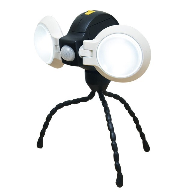 ライテックス(RITEX) LEDセンサーライト 自由に曲がる三脚でどこでもセンサーライトダブル ASL092拍卖