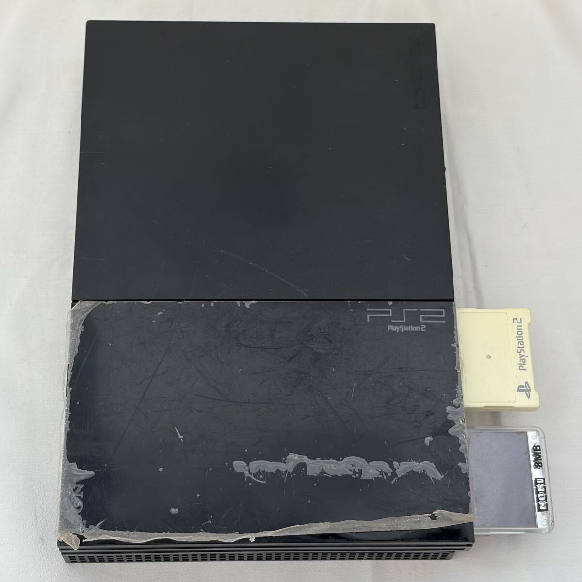 【AK9】SONY ソニー PlayStation2 PS2 SCPH-90000 プレイステーション2 本体のみ 通電確認済み ソフト付き拍卖