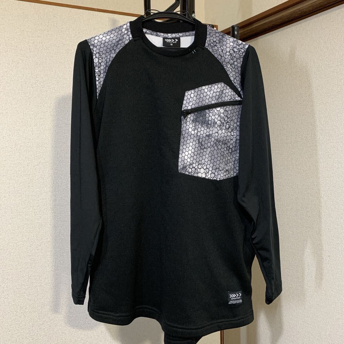 GRATEX / ハニカム柄 ロングスリーブ / Mサイズ拍卖