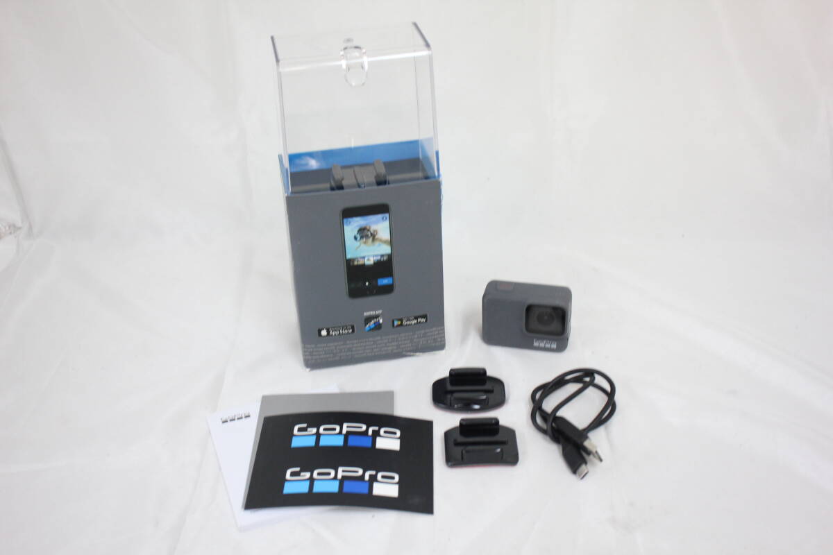 【返品保証】 【元箱付き】ゴープロ GoPro 7 Silver アクションカメラ M7299拍卖
