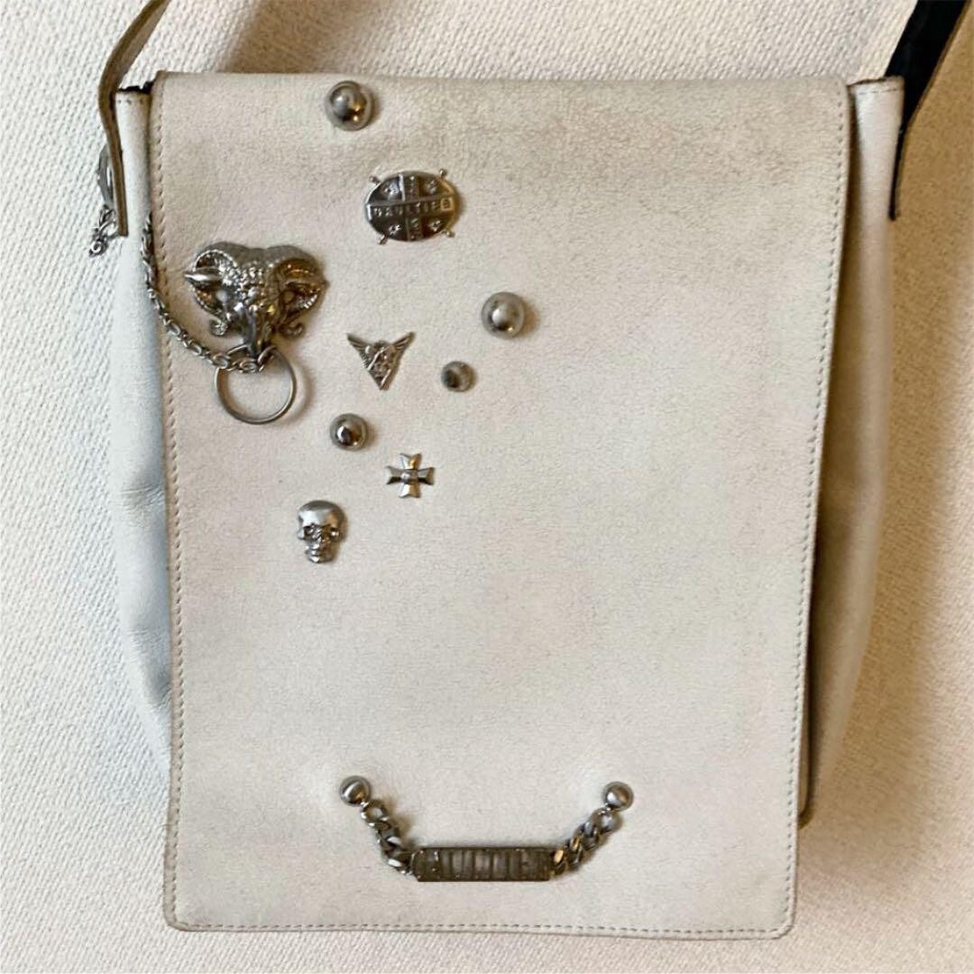 Jean Paul GAULTIER Embellished Sling Bag ショルダーバッグ レザー ゴルチエ拍卖