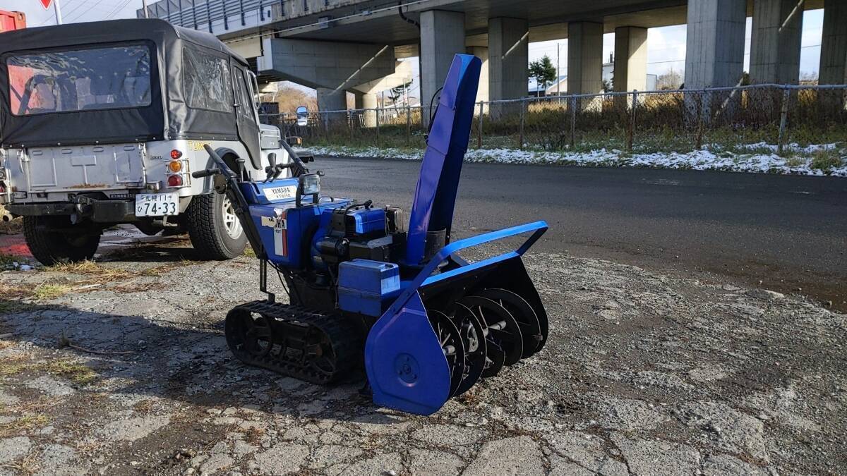 除雪機★ヤマハ YT875E セル付 8馬力 電動シューター HST 動画有 ★交換 下取り上取り可札幌拍卖