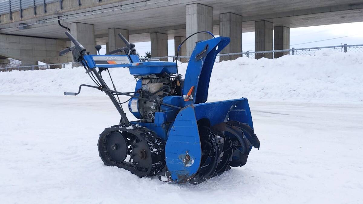 除雪機★ヤマハ YSM555 小型家庭用 動画有 ★交換 下取り上取り可札幌拍卖