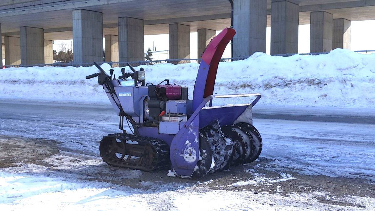 除雪機★コマツ KSS11SD-3 動画有 ヤマハ YT1190E OEM 11馬力 セル 電動シューター★交換 下取り上取り可札幌拍卖