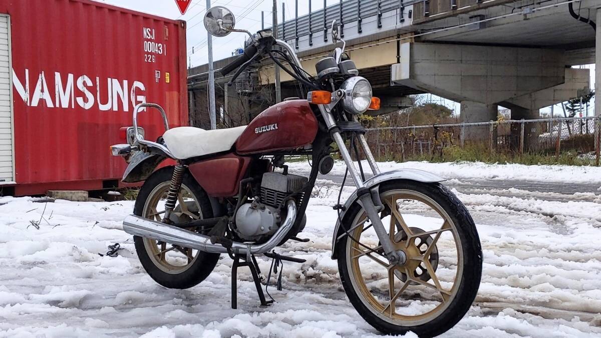 全国発送可★スズキ GN50 動画有★交換 下取り上取り可札幌拍卖