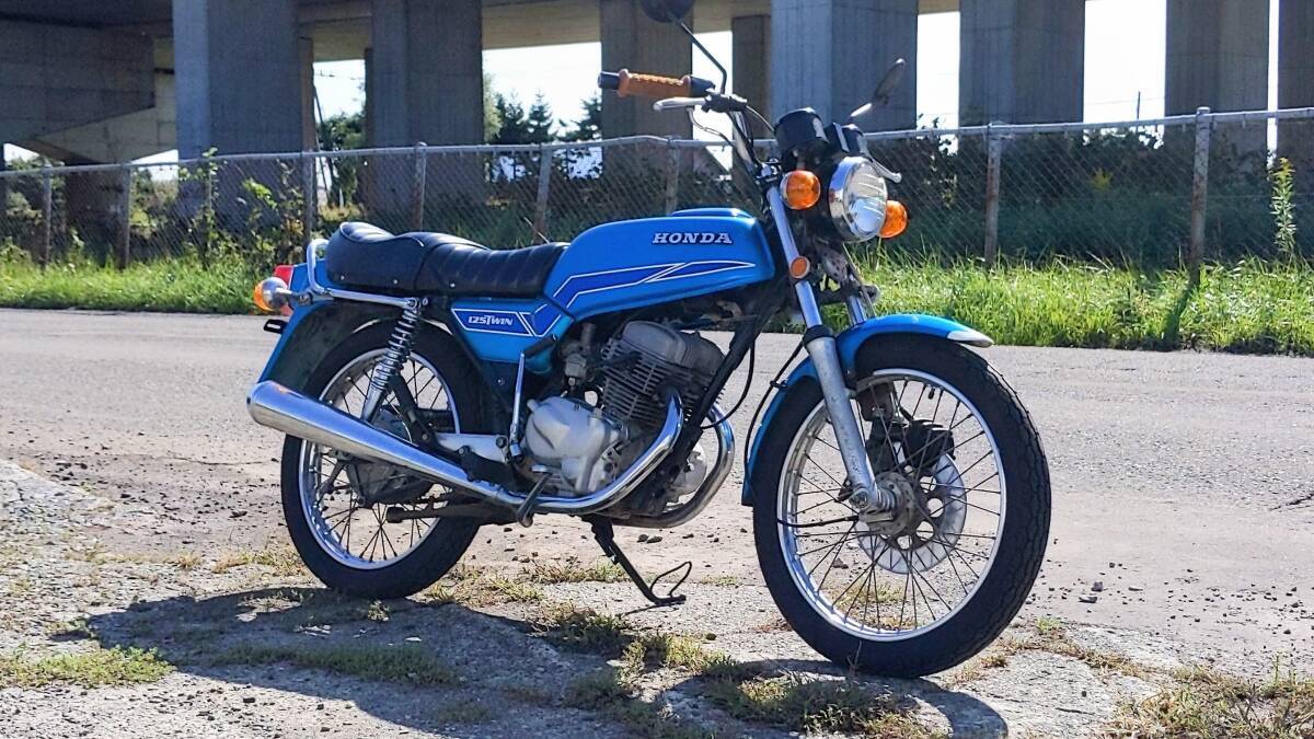 全国発送可★ホンダ CB125T ツイン 動画有★交換 下取り上取り可札幌拍卖