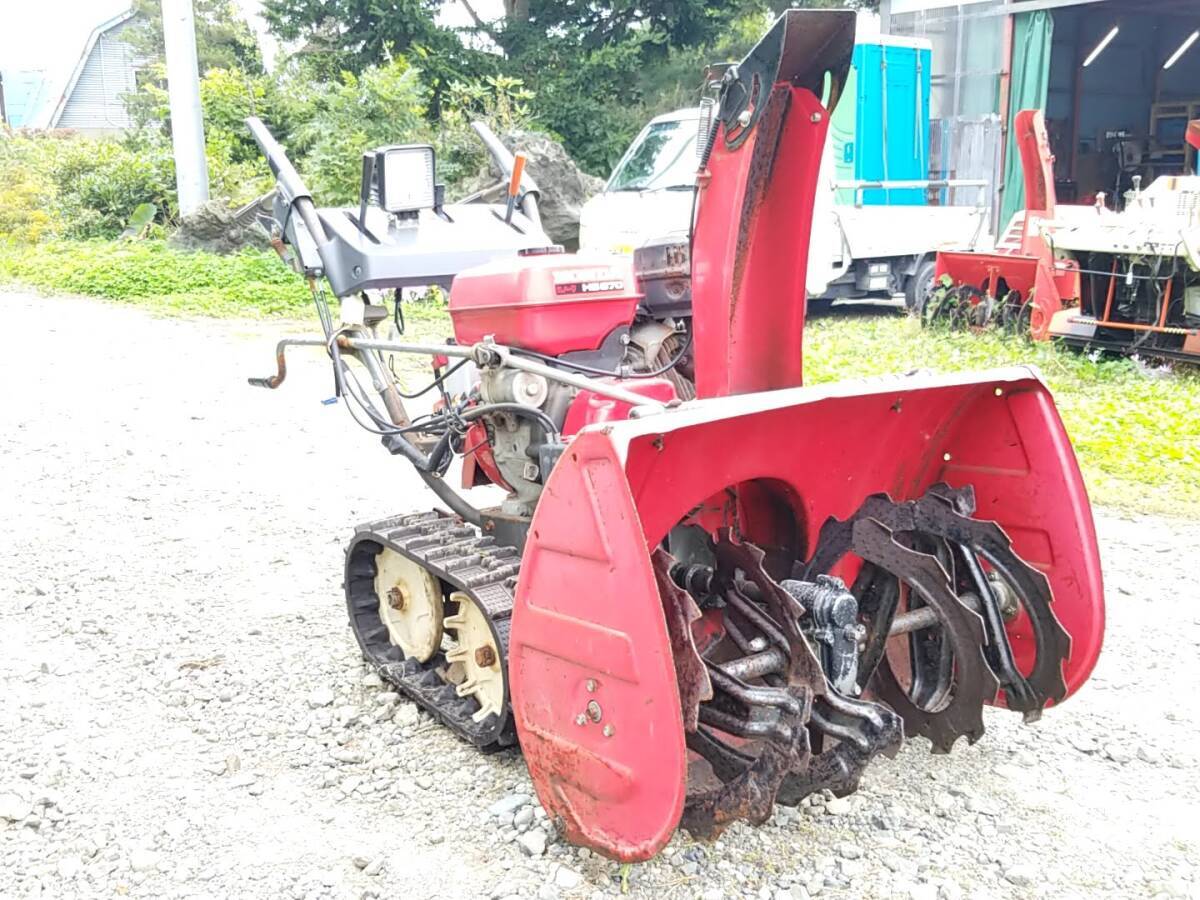 除雪機★ホンダ HS870 HST セル付8馬力 動画有 ★交換 下取り上取り可札幌近郊拍卖