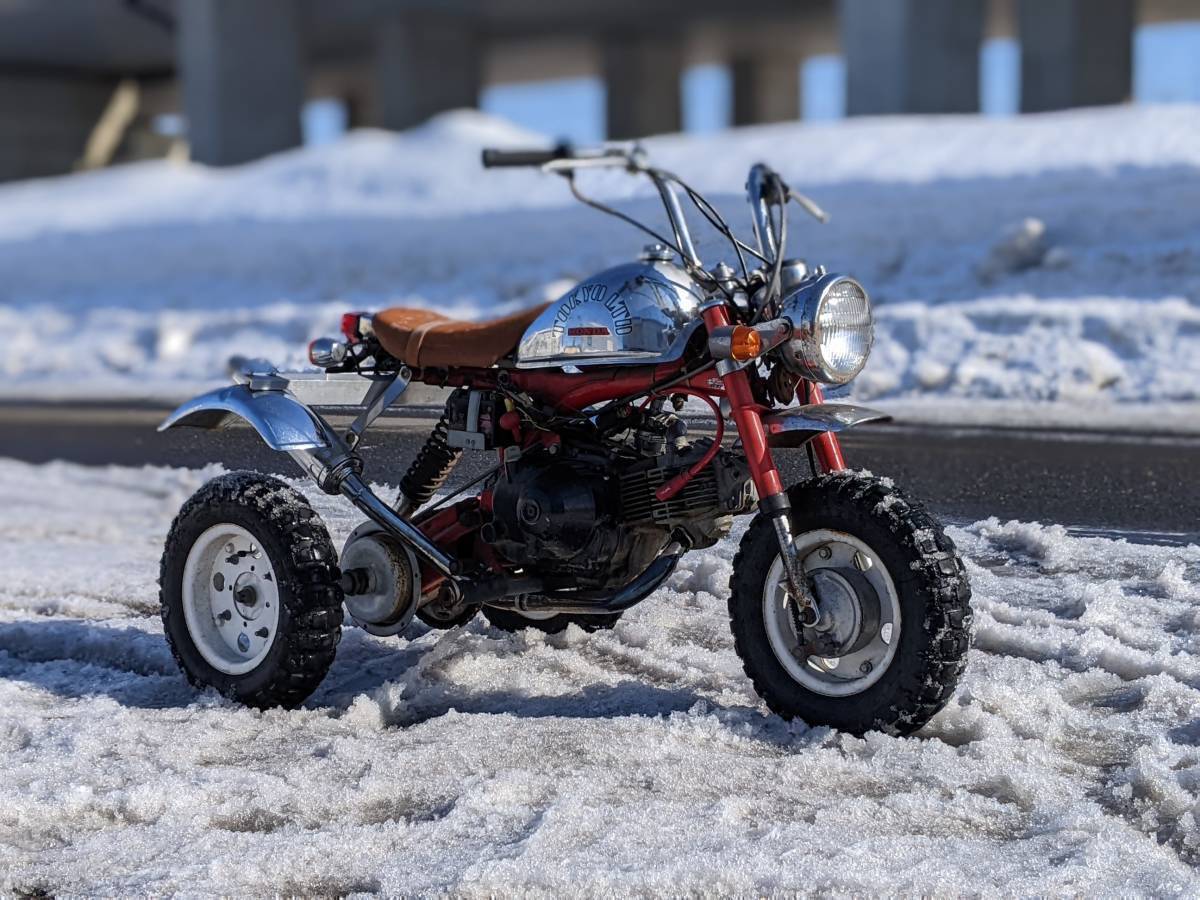 ★ホンダ Z50J モンキーフレーム ATC110 エンジン 動画有★交換下取り上取り可札幌拍卖