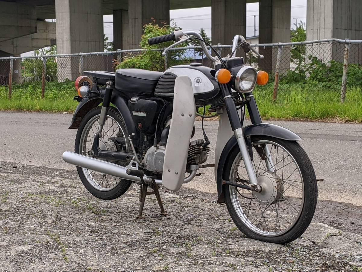 全国発送可★スズキ K50 ビンテージ 動画有 レストアベース★交換下取り上取り可札幌 コレダ拍卖