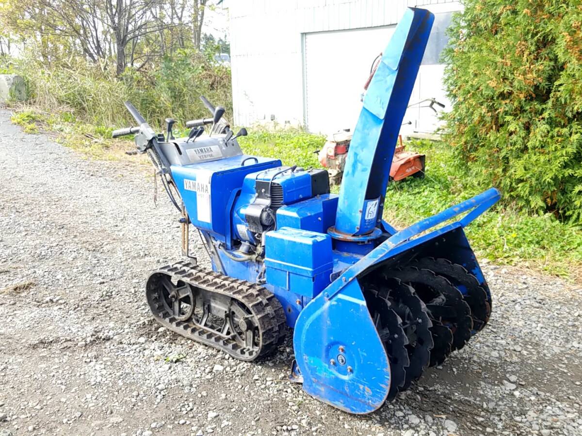 除雪機★ヤマハ YT875E セル 電動シューター 動画有 ★交換 下取り上取り可札幌近郊拍卖