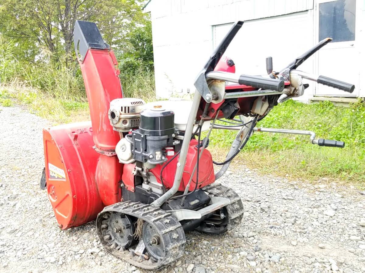 除雪機★ホンダ HS80 セル付 8馬力 動画有★交換 下取り上取り可札幌近郊拍卖
