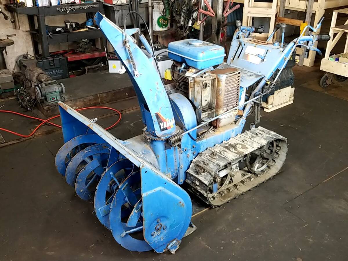 除雪機★ ヤマハ YT1090 10馬力セル付 動画有★交換 下取り上取り可札幌近郊拍卖