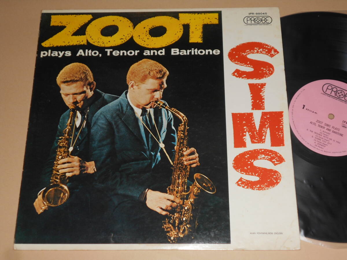 Plays Alto,Tenor And Baritone/Zoot Sims(ABC日本盤)拍卖