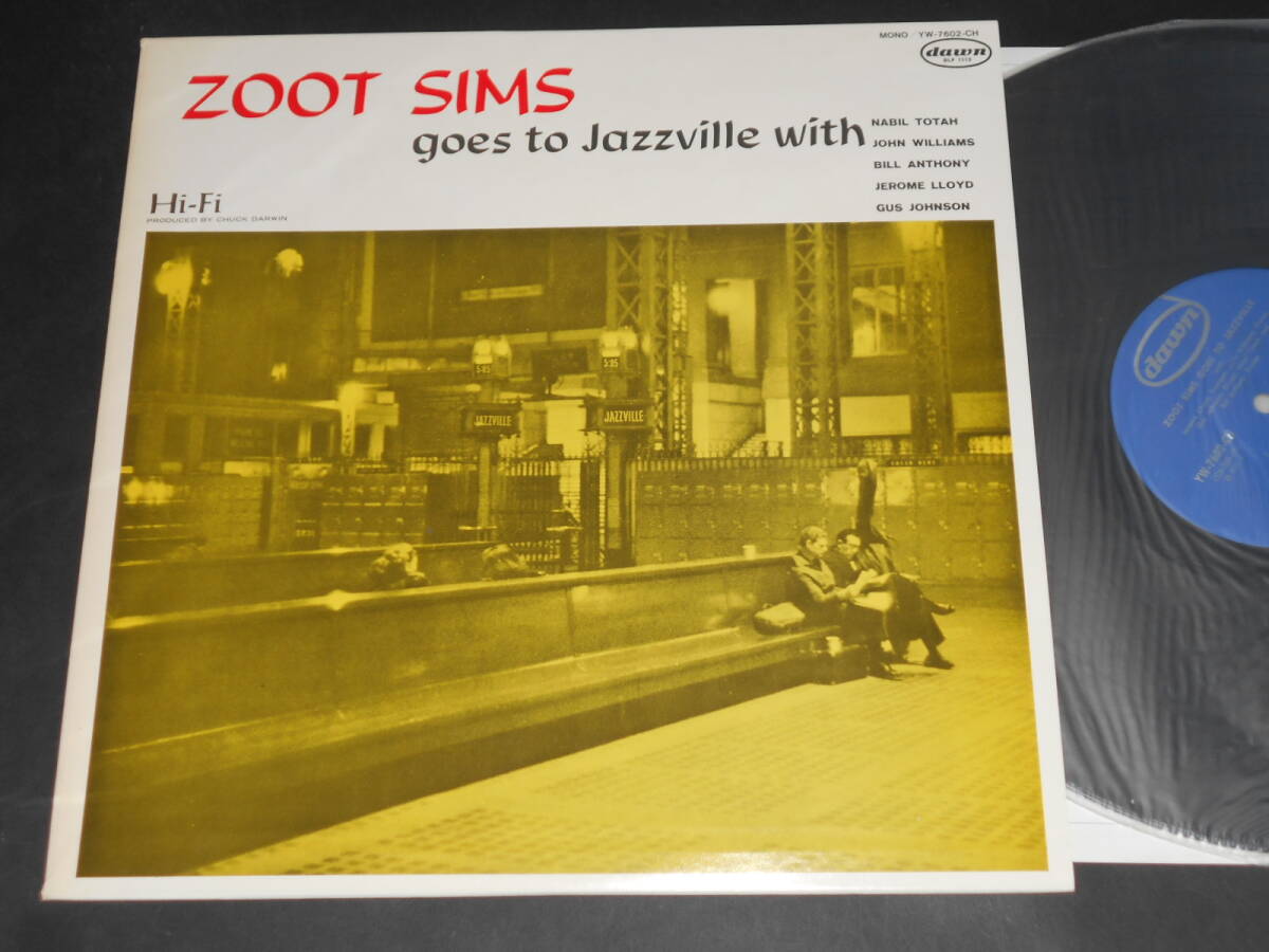 Zoot Sims Goes To Jazzville(Dawn日本盤)拍卖