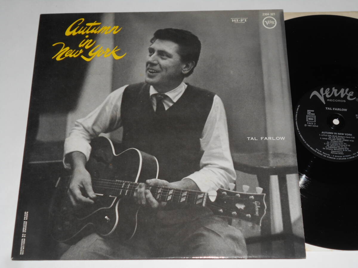 Autumn In New York/Tal Farlow(Verve 仏再発)拍卖