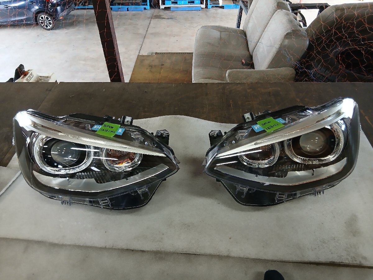 BMW 1シリーズ 120i ? 116i ? F20 1A16 ヘッドライト 左右 セット拍卖