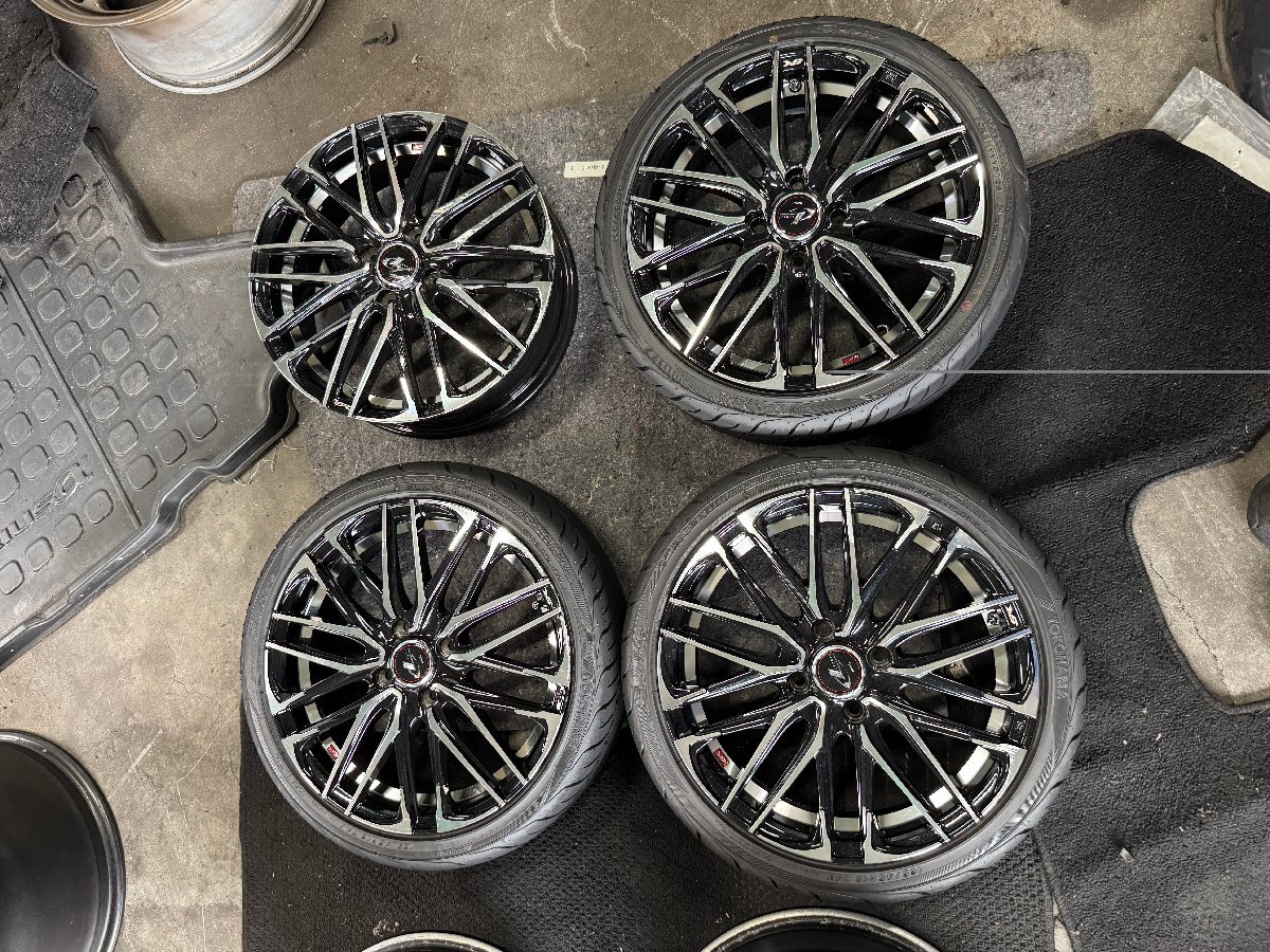 Weds ウェッズ LEONIS SK レオニス SK 16インチ 5J 100 4穴 タイヤ3本付き拍卖