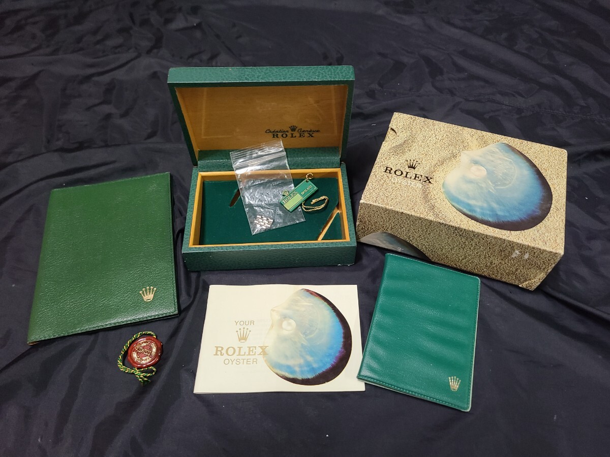 ■ROLEX70年代ヴィンテージBOX&コマ付属品一式デイトジャスト1603■BOX.ボックス.箱ロレックスその19拍卖