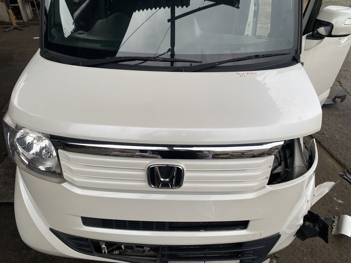 ホンダN.box DBA-JF1 フロント ボンネット N-BOX JF1 NBOX グリル追加 拍卖