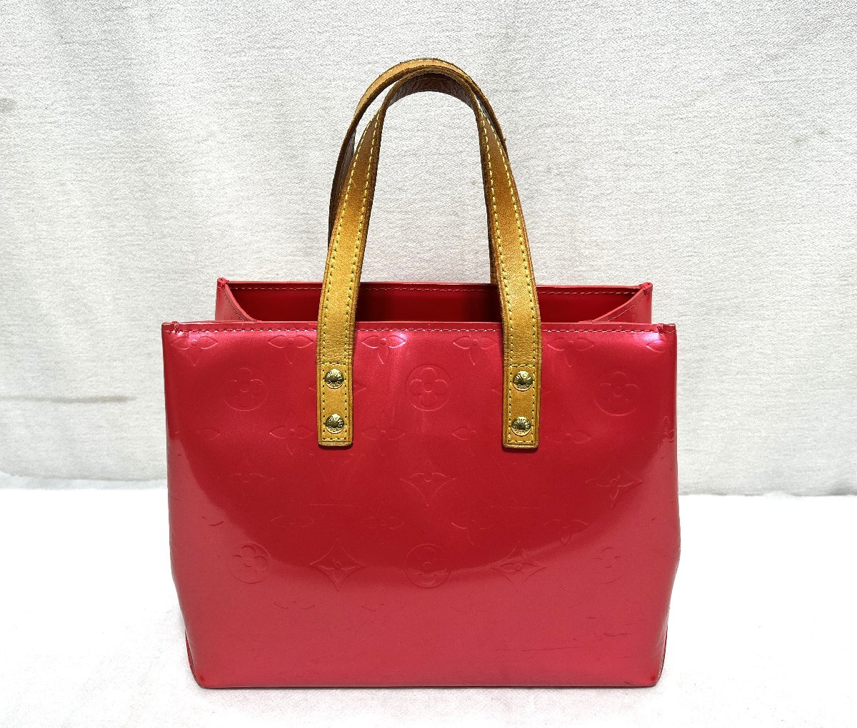 ▽Louis Vuitton ルイヴィトン ヴェルニ リードPM フランボワーズ ハンドバッグ 中古▽013661拍卖