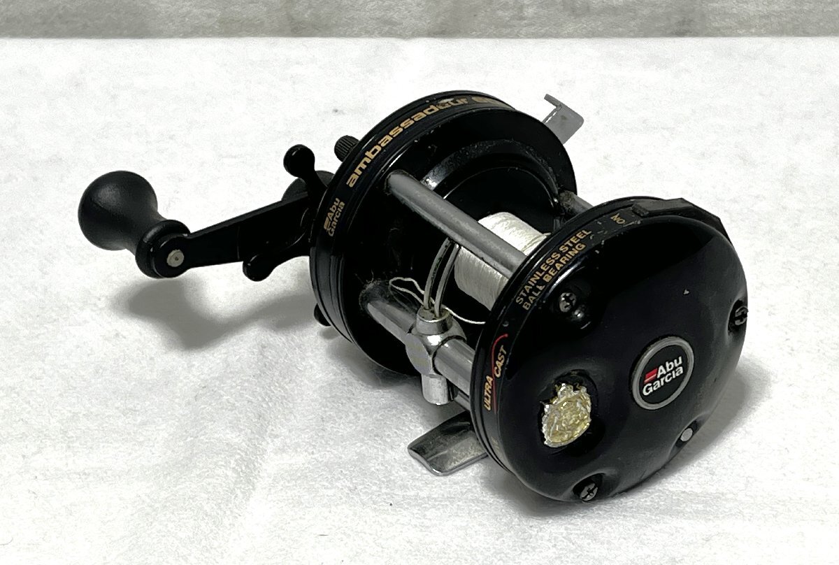 ▽AbuGarcla アブガルシア アンバサダー ambassadeur 6000-C リール ジャンク・実働未確認▽013686拍卖