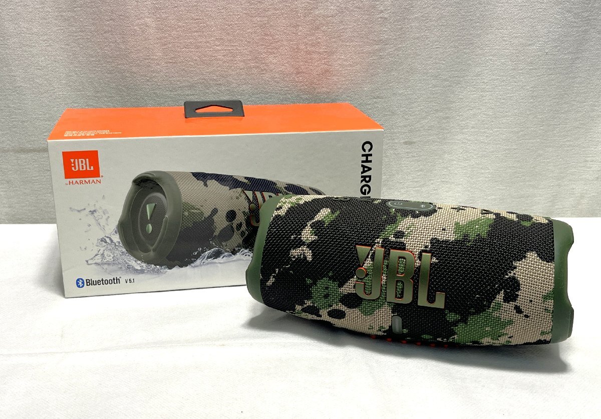 ▽JBL CHARGE 5 ポータブル 防水 スピーカー 本体のみ 中古・簡単な動作確認のみ▽013307拍卖