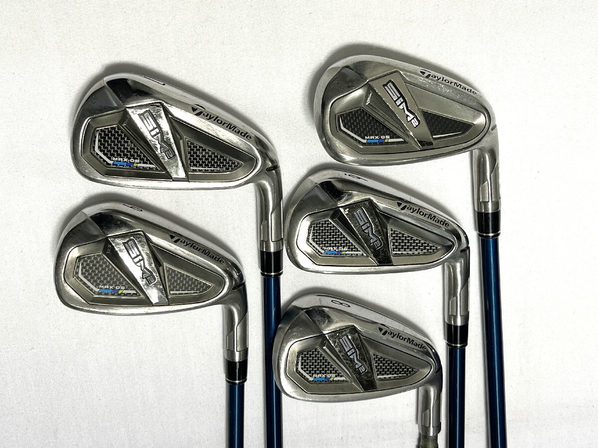 ▽Taylor Made テーラーメイド SIM2 Max OS アイアン 6.7.8.9.P TENSEI TM60 FLEX-R 5本セット 現状品▽012735拍卖