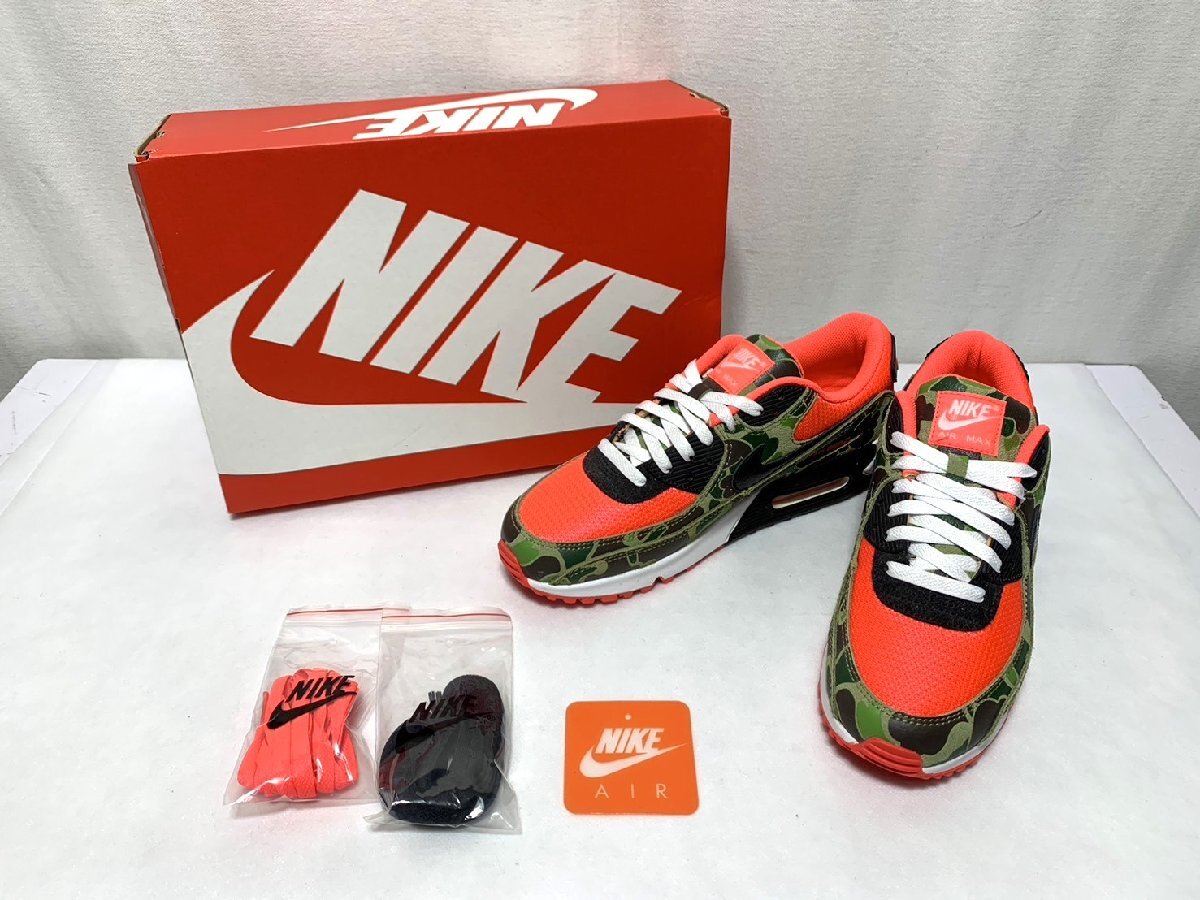 ▽NIKE AIR MAX 90 SP REVERSE DUCK CAMO CW6024-600 28cm スニーカー 未使用▽012003拍卖