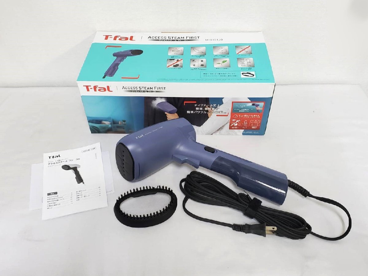 ▽T-fal ティファール アクセススチーム ファースト DT6101J0 衣類スチーマー 未使用保管品▽009513拍卖