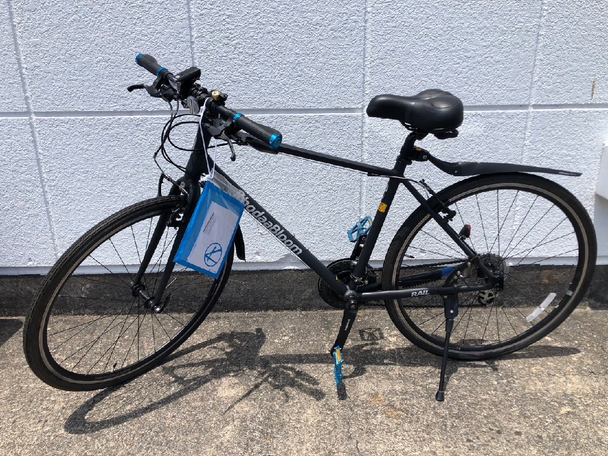 ◆【引取限定 長野県諏訪市】KhodaaBloom コーダブルーム RAIL ACTIVE クロスバイク マットブラック 480mm 中古◆17814拍卖