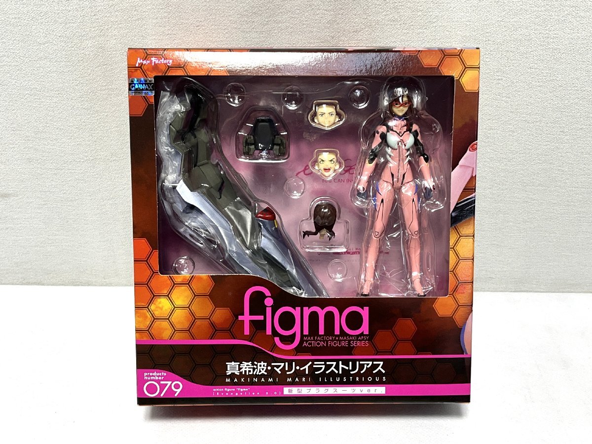▽マックスファクトリー figma 真希波・マリ・イラストリアス エヴァンゲリオン 2.0 新型プラグスーツver.079 未使用▽012499拍卖
